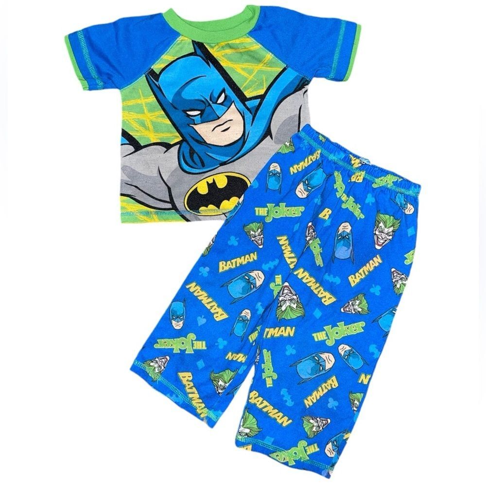 🔥 5 for $30 🔥 Batman Boys Batman & Joker 2 Piece Pajama Set | 2T